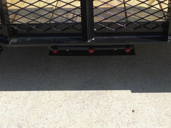 7x16 Utility Trailer Dovetail Powder Coated (2) 3,500lb Axles 7K GVWR - Image 14