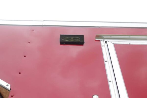 Enclosed Trailer 7' X 20' Red Hybrid Motorcycle Event - Image 14