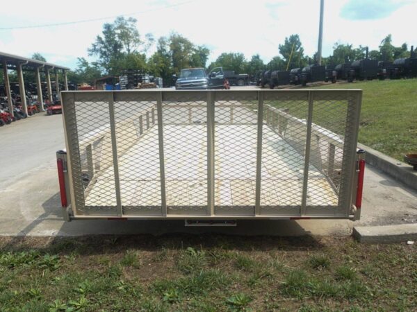 7x14 Straight Deck Tube Top Utility Trailer (2) 3,500lb Axles - Image 7