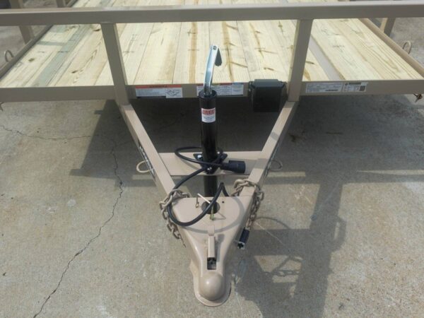 7x14 Straight Deck Tube Top Utility Trailer (2) 3,500lb Axles - Image 10