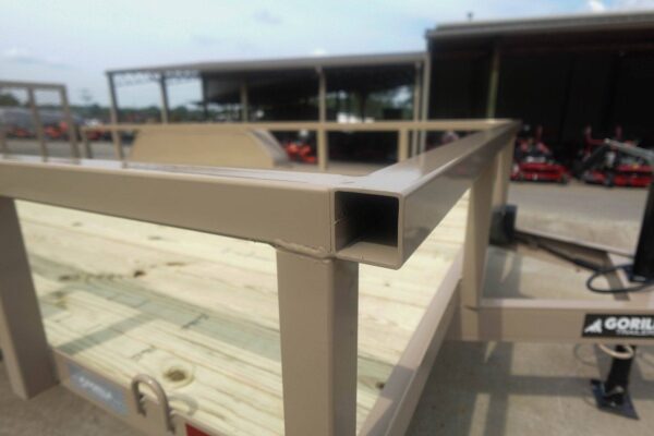7x14 Straight Deck Tube Top Utility Trailer (2) 3,500lb Axles - Image 14