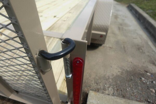 7x14 Straight Deck Tube Top Utility Trailer (2) 3,500lb Axles - Image 17