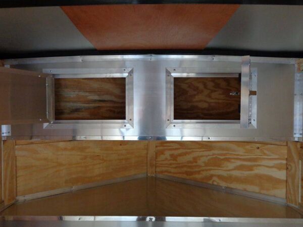 Enclosed Trailer 6'x16' Black - V-Nose Cargo Equipment Car ATV Storage - Image 10