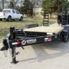 7x14 IBeam Equipment Trailer (2) 7K Axles with Stand-Up Ramps - Image 2