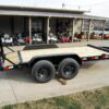 7x14 IBeam Equipment Trailer (2) 7K Axles with Stand-Up Ramps - Image 8