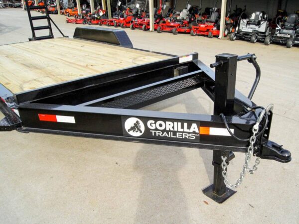 7x14 IBeam Equipment Trailer (2) 7K Axles with Stand-Up Ramps - Image 10