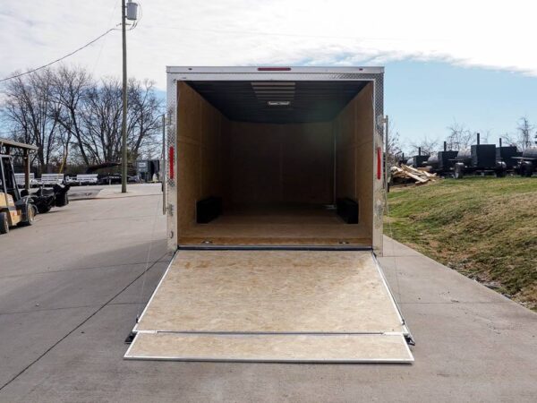 Enclosed Trailer 8.5'x22' Red & Black - Car Hauler Storage - Image 9