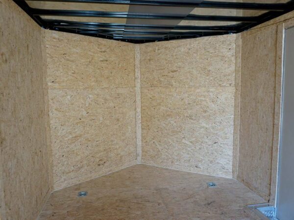 Enclosed Trailer 8.5' x 20' White - Cargo Hauler Car Motorcycle Storage - Image 17