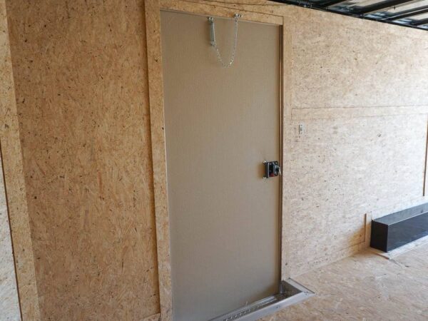 Enclosed Trailer 8.5' x 20' White - Cargo Hauler Car Motorcycle Storage - Image 18