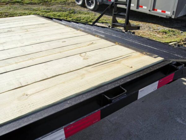 8.5x30 IBeam Gooseneck Deckover Trailer (2) 7K Axles Stand-Up Ramps - Image 10
