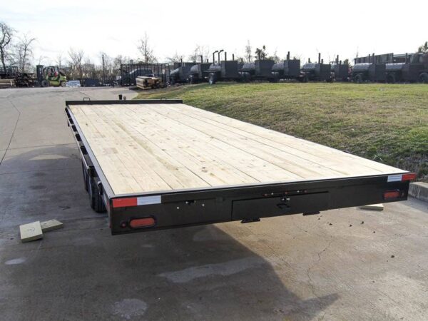 8.5x22 IBeam Deckover Equipment Trailer Straight Deck (2) 5200lb Axles - Image 6