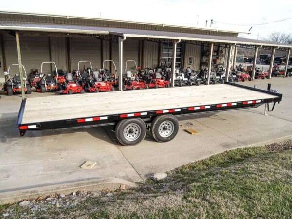 8.5x22 IBeam Deckover Equipment Trailer Straight Deck (2) 5200lb Axles - Image 8