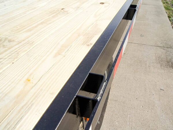 8.5x22 IBeam Deckover Equipment Trailer Straight Deck (2) 5200lb Axles - Image 10