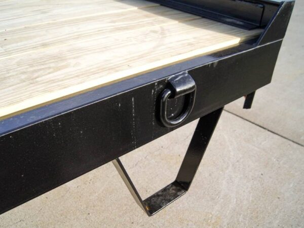 8.5x22 IBeam Deckover Equipment Trailer Straight Deck (2) 5200lb Axles - Image 11