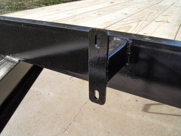 8.5x22 IBeam Deckover Equipment Trailer Straight Deck (2) 5200lb Axles - Image 12