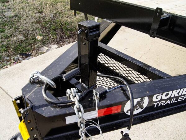 8.5x22 IBeam Deckover Equipment Trailer Straight Deck (2) 5200lb Axles - Image 13
