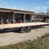 8.5x30 IBeam Gooseneck Straight Deckover Trailer (2) 7K Axles Slide Ramps - Image 3