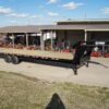 8.5x30 IBeam Gooseneck Straight Deckover Trailer (2) 7K Axles Slide Ramps - Image 4