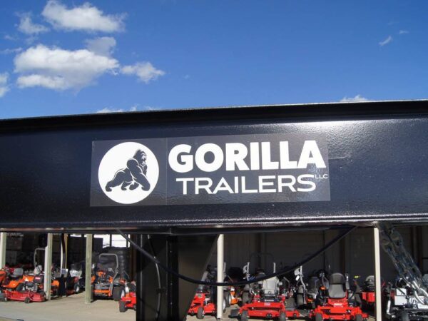 8.5x30 IBeam Gooseneck Straight Deckover Trailer (2) 7K Axles Slide Ramps - Image 10
