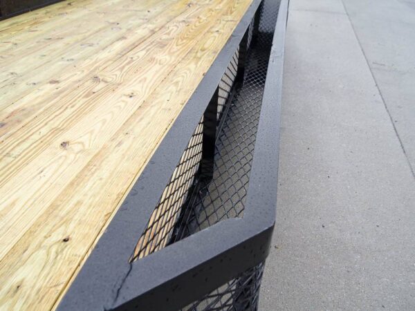 7x20 Dovetail Utility Trailer with Side Baskets (2) 3,500lb Axles - Image 13