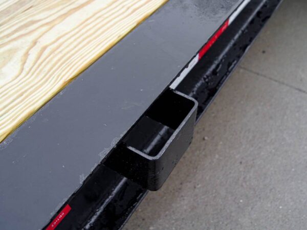 7x22 IBEAM Equipment Trailer (2) 7K Axles Stand-Up Ramps 14K GVWR - Image 16