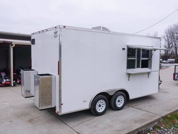 8.5' x 16' Elite Concession Food Event Catering Trailer - Image 33