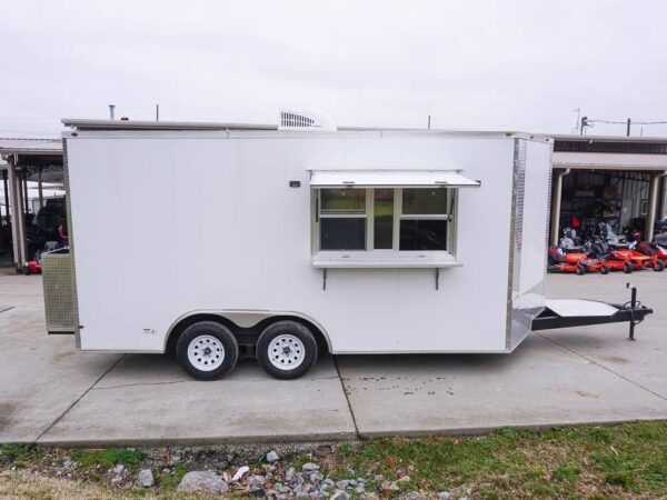 8.5' x 16' Elite Concession Food Event Catering Trailer