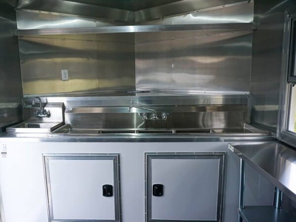 8.5' x 16' Elite Concession Food Event Catering Trailer - Image 10