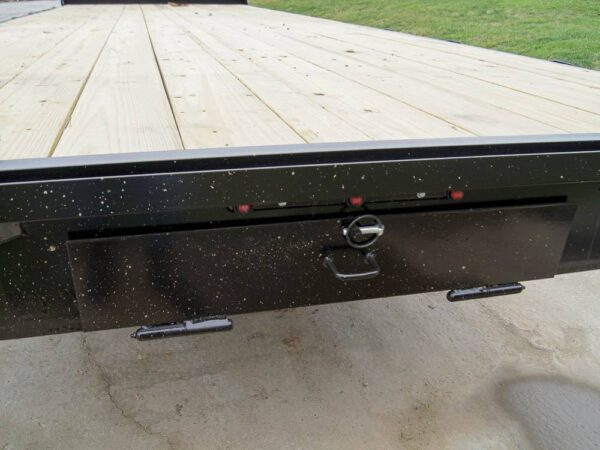 8.5x25 IBeam Gooseneck Straight Deckover Trailer (2) 7K Axles Slide Ramps - Image 13
