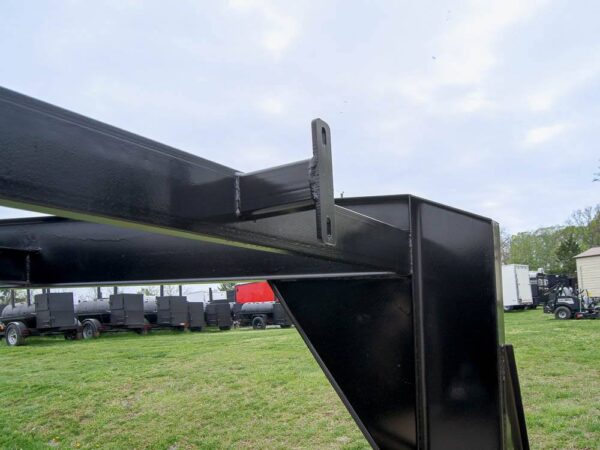 8.5x25 IBeam Gooseneck Straight Deckover Trailer (2) 7K Axles Slide Ramps - Image 16