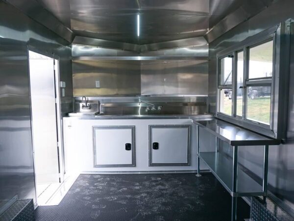 8.5' x 16' Elite Concession Food Event Catering Trailer - Image 19