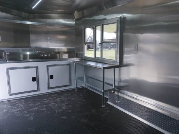 8.5' x 16' Elite Concession Food Event Catering Trailer - Image 35