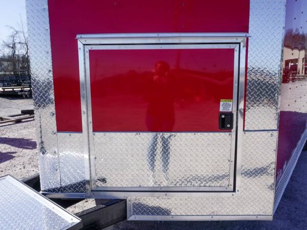 Enclosed Trailer 8.5' X 20' Custom Red Event  Storage - Image 10