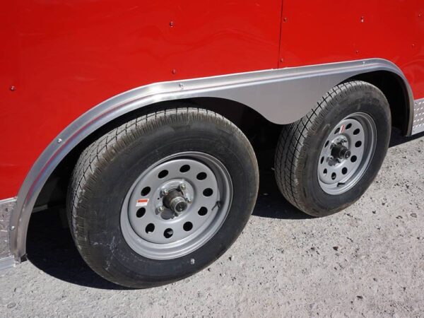 Enclosed Trailer 8.5' X 20' Custom Red Event  Storage - Image 15