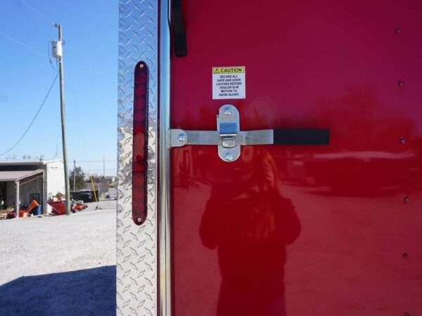 Enclosed Trailer 8.5' X 20' Custom Red Event  Storage - Image 16