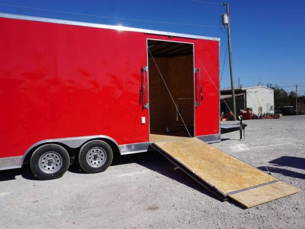 Enclosed Trailer 8.5' X 20' Custom Red Event  Storage - Image 17
