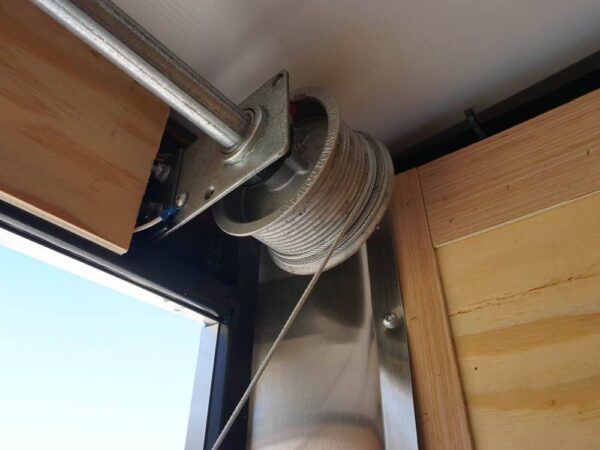 Enclosed Trailer 6' X 12' White V-Nose 3,500 lb. Axle Polycore Side Storage - Image 15