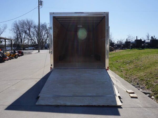 8.5x24 Red Enclosed Trailer (2) 5200lb Axles 7.5 Interior Height Storage - Image 15