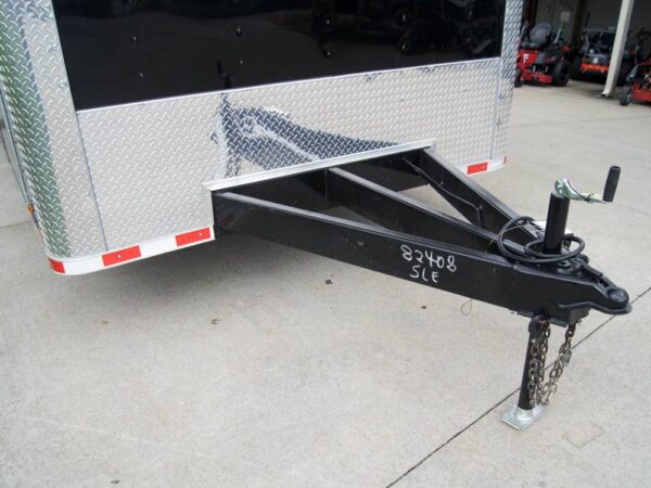 8.5x32 Flat Nose Black Enclosed Trailer With rear Gate and side door (3) 7K Axles 21k GVWR - Image 10
