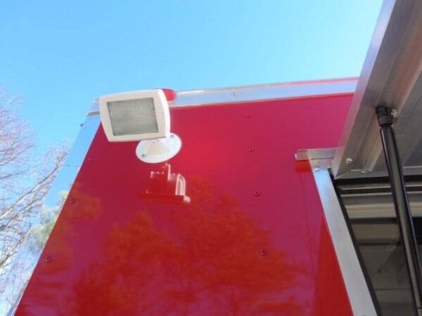8.5' x 16' Red Catering Event Concession Food Trailer - Image 4