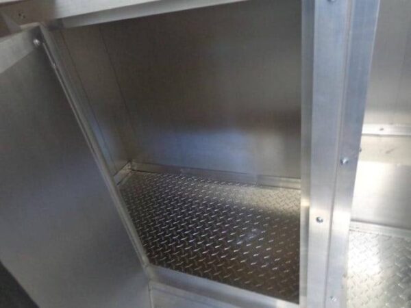 8.5' x 16' Red Catering Event Concession Food Trailer - Image 15