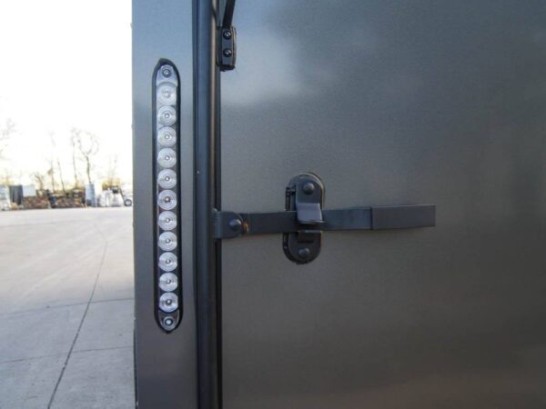 8.5x28 V-Nose Enclosed Trailer Black Out Package (2) 5,200lb Axles - Image 12