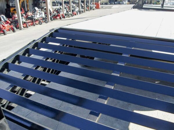 8.5x25 IBeam Gooseneck Deckover Trailer (2) 7K Axles Stand-Up Ramps - Image 16