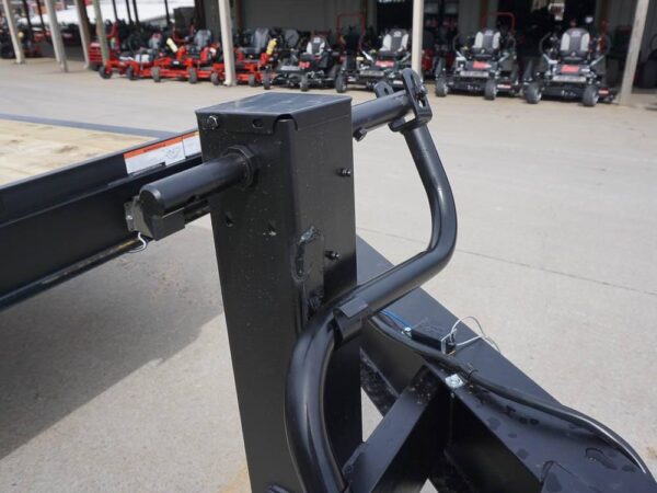 7x20 Equipment Trailer 8" I-Beam (2) 7K Axles Standup Ramps - Image 21
