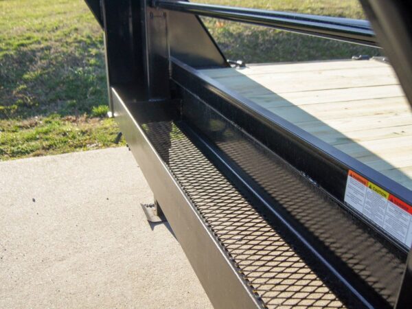 7x20 Gooseneck Tilt Car Hauler Trailer (2) 7K Drop Axles with Brakes - Image 12