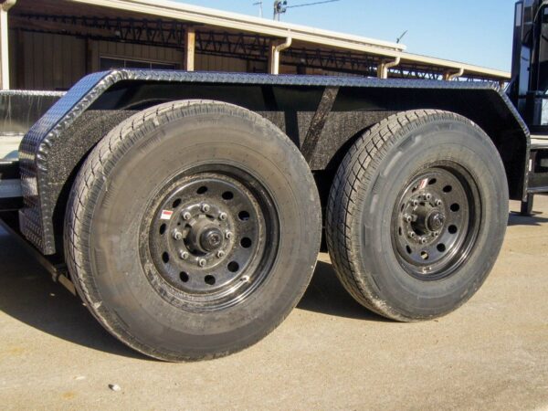 7x20 Gooseneck Tilt Car Hauler Trailer (2) 7K Drop Axles with Brakes - Image 13