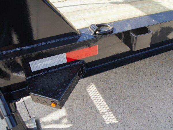7x20 Gooseneck Tilt Car Hauler Trailer (2) 7K Drop Axles with Brakes - Image 14