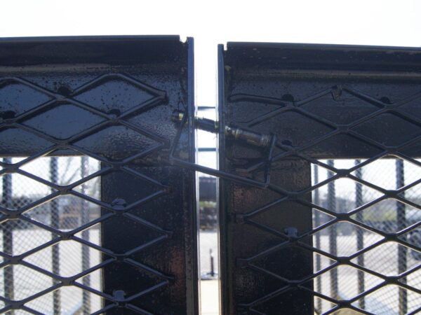 6.4x18 Straight Deck Utility Trailer 6ft Mesh with Barn Door Gate (2) 3500lb Axles - Image 17