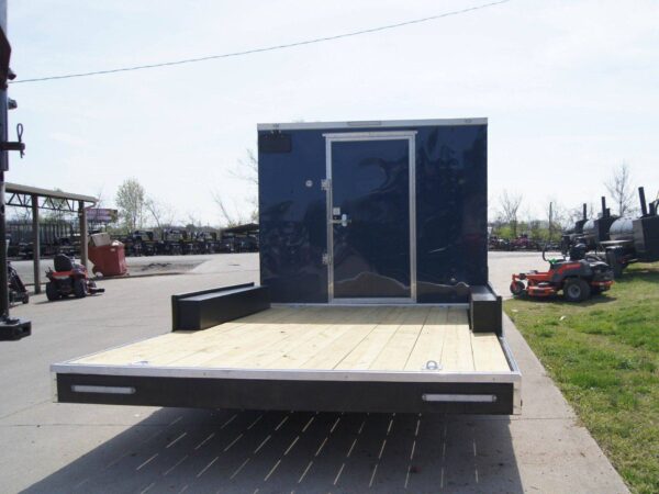 8.5x20 Hybrid Enclosed Trailer with Back Door (2) 5,200lb Axles Storage - Image 5