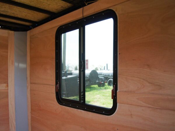8.5x20 Hybrid Enclosed Trailer with Back Door (2) 5,200lb Axles Storage - Image 20